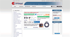 Desktop Screenshot of ecatalog.mecampbell.com