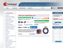 Tablet Screenshot of mecampbell.com